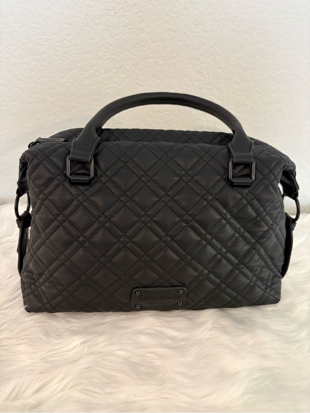 Darcy Marks London Black Top-Handle Women’s Bag